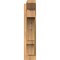Ekena Millwork Balboa Slat Smooth Outlooker, Western Red Cedar, 5 1/2"W x 18"D x 26"H OUT06X18X26BOA06SWR - alternate 2